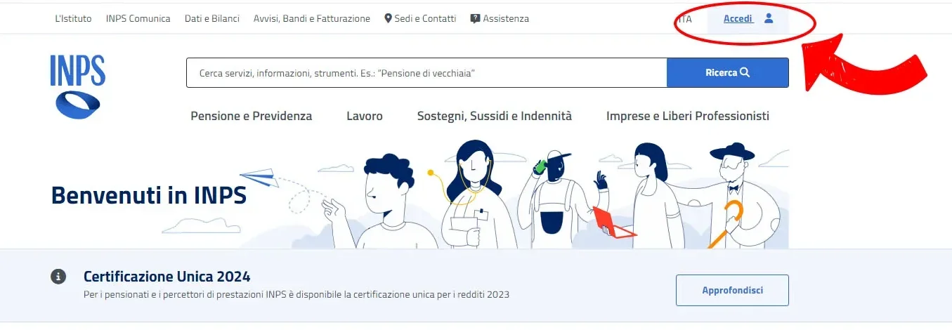caricamento documentazione bando estate inpsieme 2024 su portale INPS